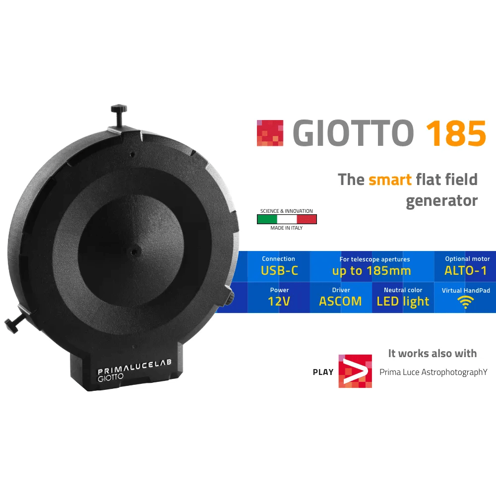 GIOTTO 185 Smart Flat Field Generator from Primaluce Lab
