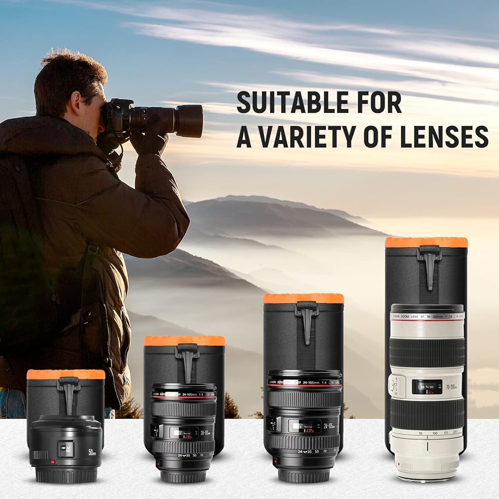 NEEWER Camera Lens Pouches