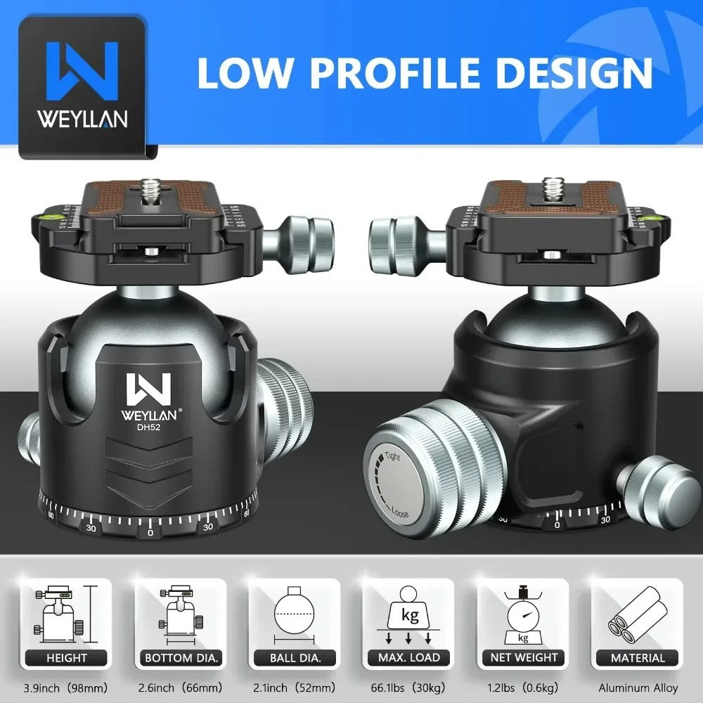 Weyllan DH52 Ballhead – Dark Clear Skies UK