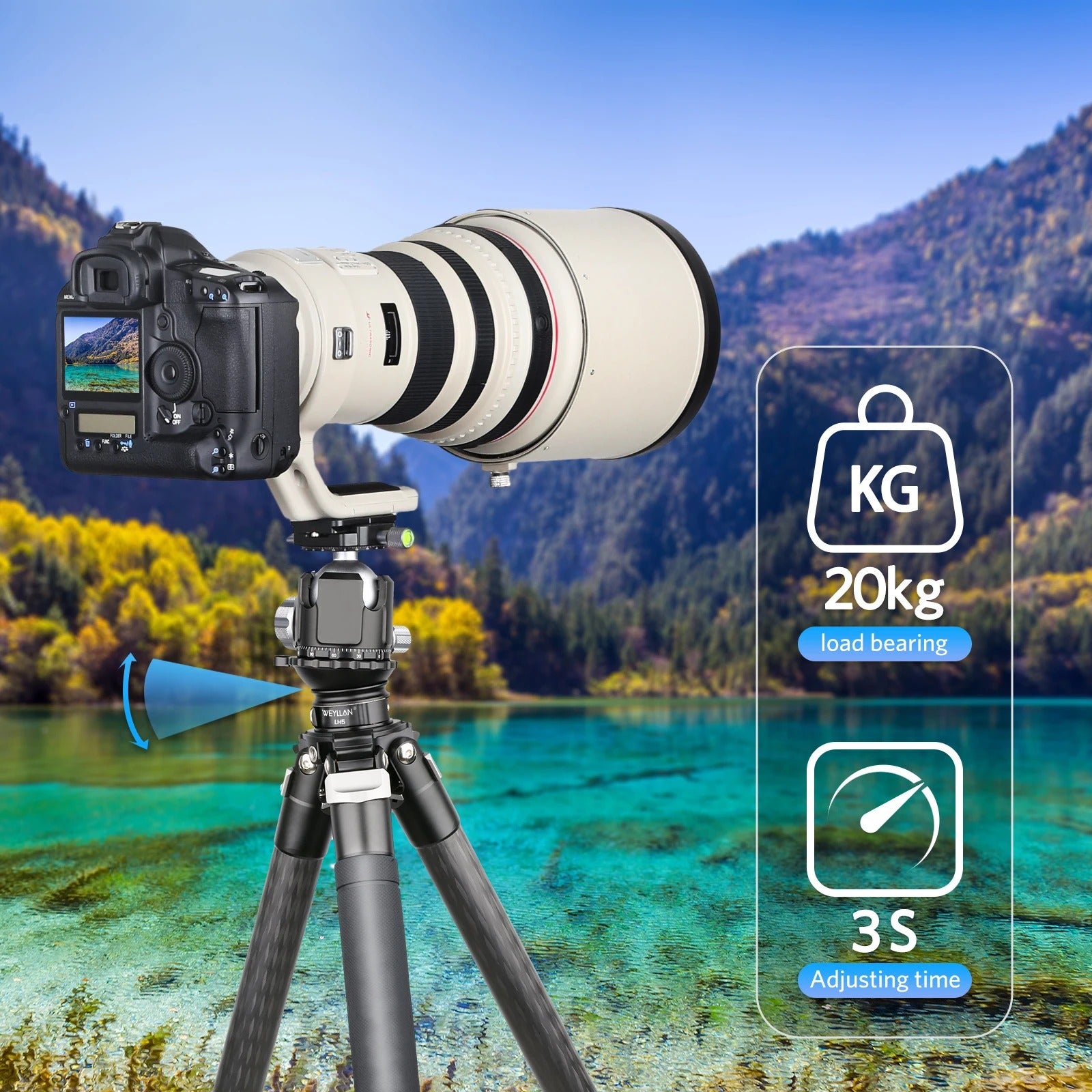 Weyllan LH5 Levelling Base – Dark Clear Skies UK