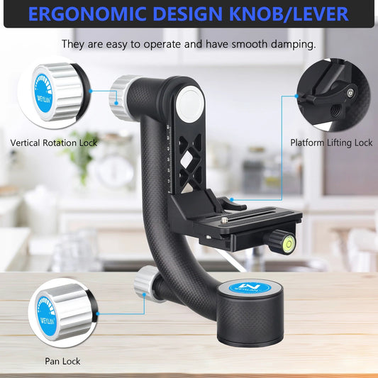 Weyllan PH6 Gimbal head – Dark Clear Skies UK