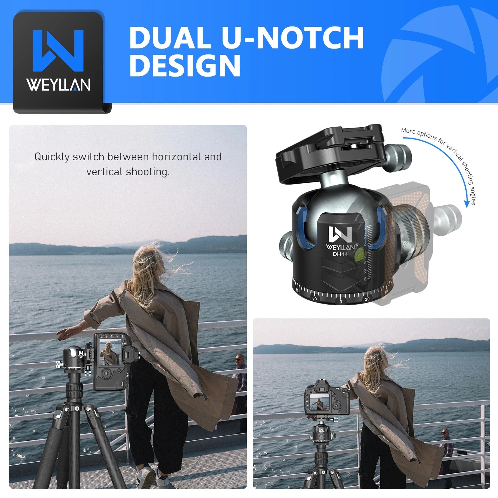 Weyllan DH44 Ballhead – Dark Clear Skies UK