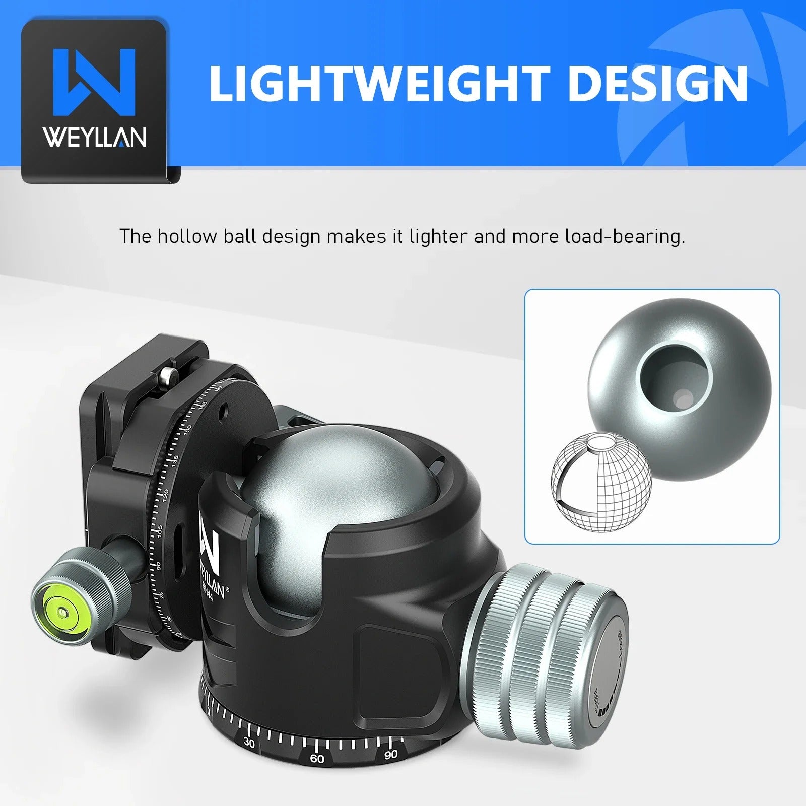 Weyllan RH44 Ballhead – Dark Clear Skies UK