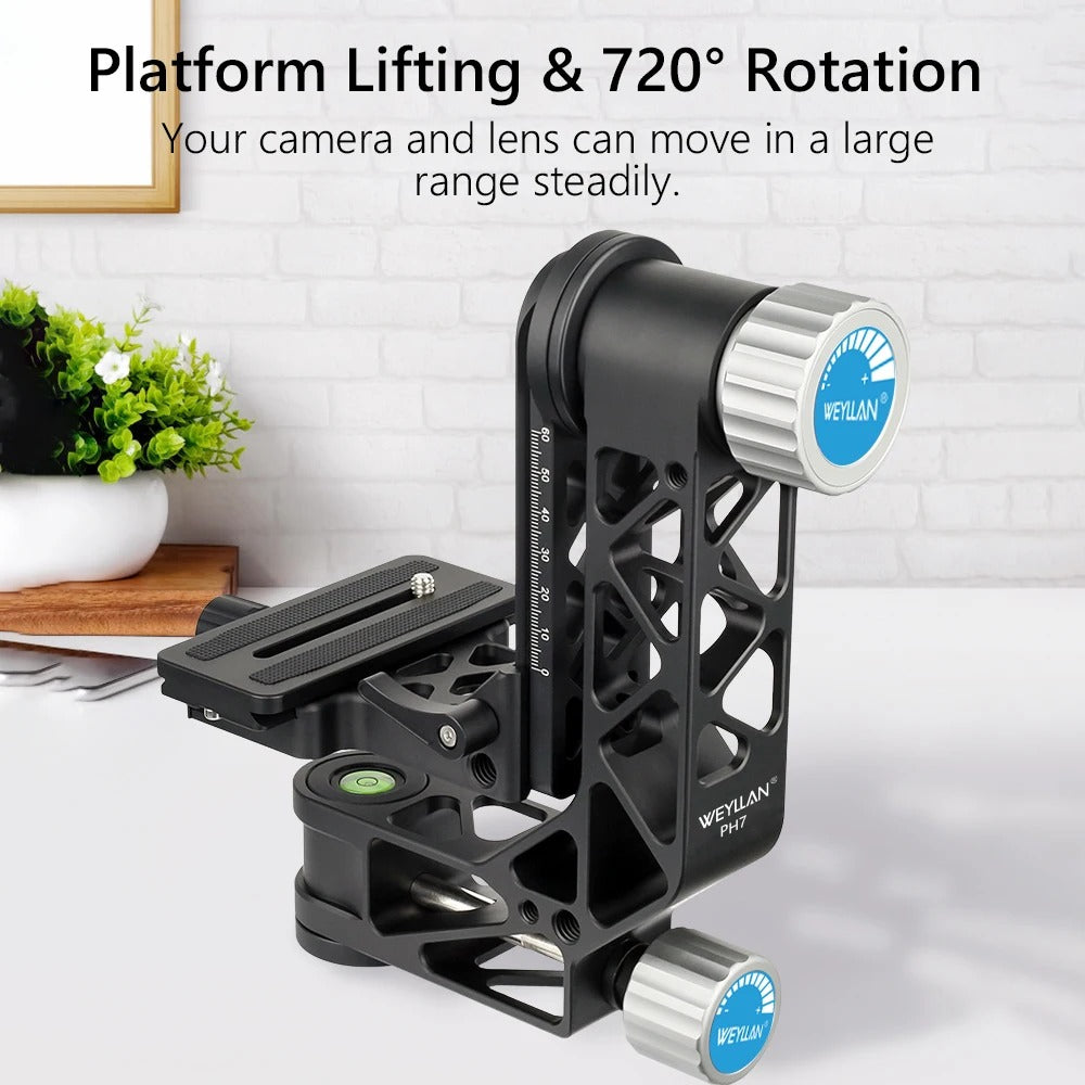 Weyllan PH7 Gimbal Head – Dark Clear Skies UK