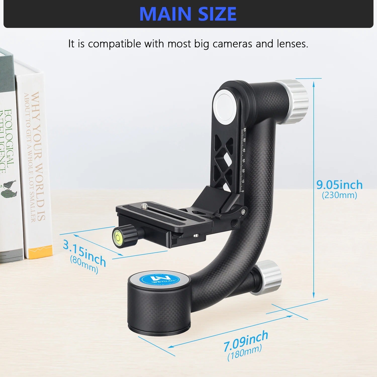 Weyllan PH6 Gimbal head – Dark Clear Skies UK