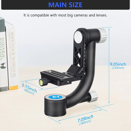 Weyllan PH6 Gimbal head – Dark Clear Skies UK