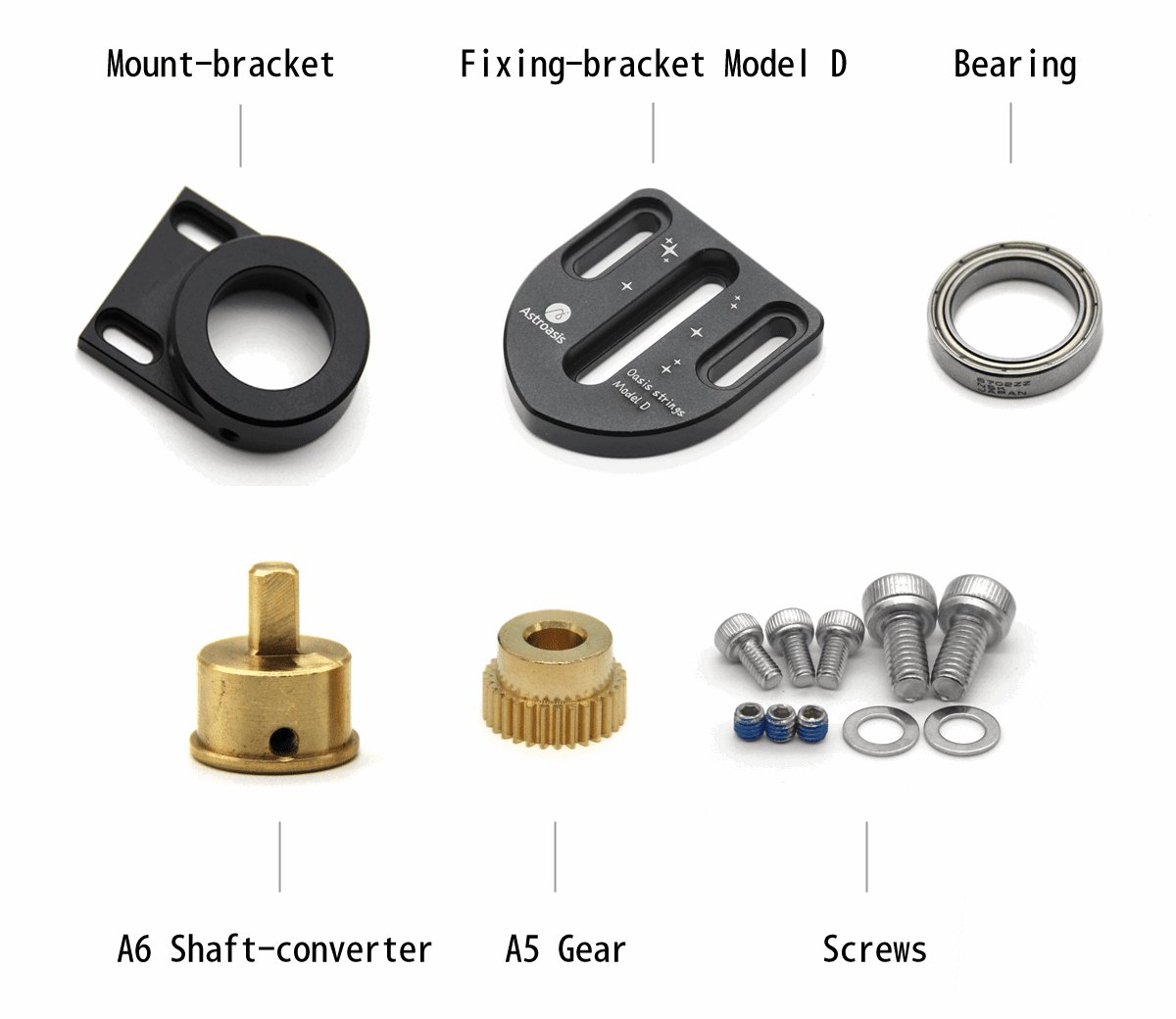 Oasis Focuser Adapters Adapter for SkyRover 72ED