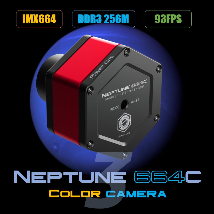 NEPTUNE 664C Planetary Camera – High-Resolution Imaging for Astronomy