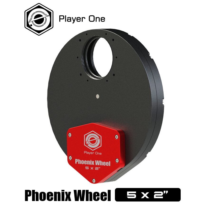 Player One Phoenix Filter Wheel 5x2