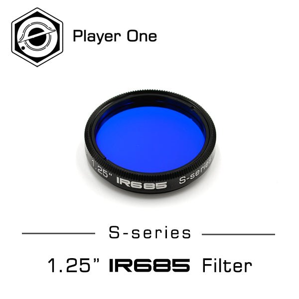 Player One S-Series 1.25 inch IR685nm Pass Filter