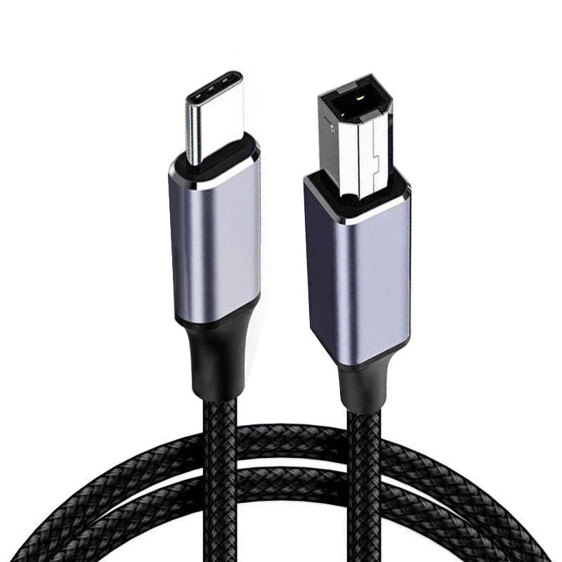 Player One Type-C to Type-B USB2.0 Cable - 0.5M