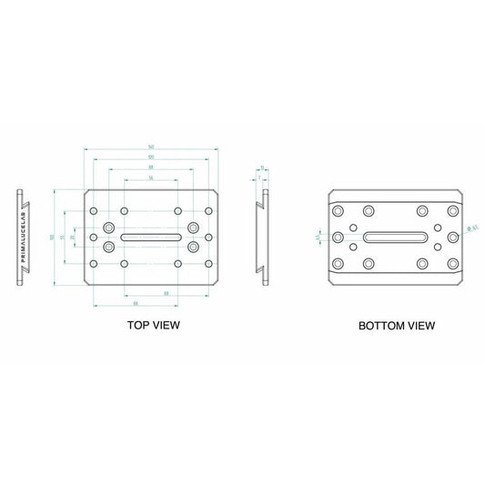 Primaluce Lab 140mm PLUS Losmandy Plate - Dovetail Bar