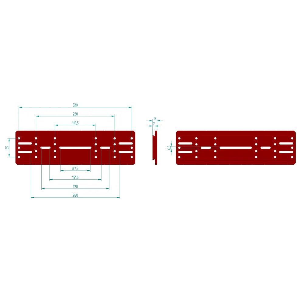 Primaluce Lab 350mm PLUS Losmandy Plate - Dovetail Bar