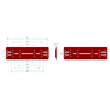 Primaluce Lab 350mm PLUS Losmandy Plate - Dovetail Bar