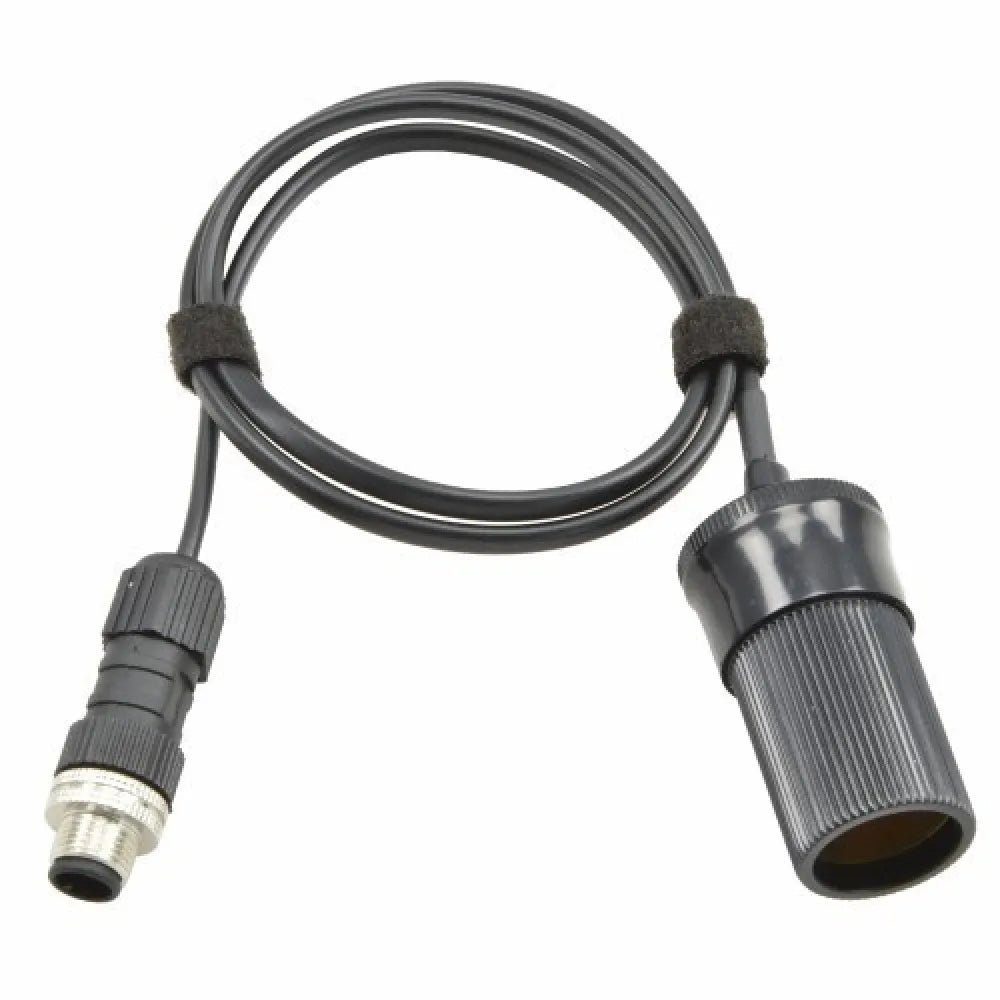 Primaluce Lab EAGLE-compatible Power Cable for Accessories with Cigarette Plug - 35cm for the 5A or 8A Connector