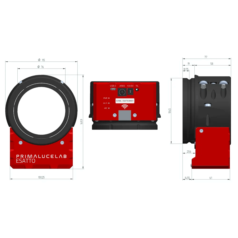 Primaluce Lab ESATTO 3" Robotic Microfocuser