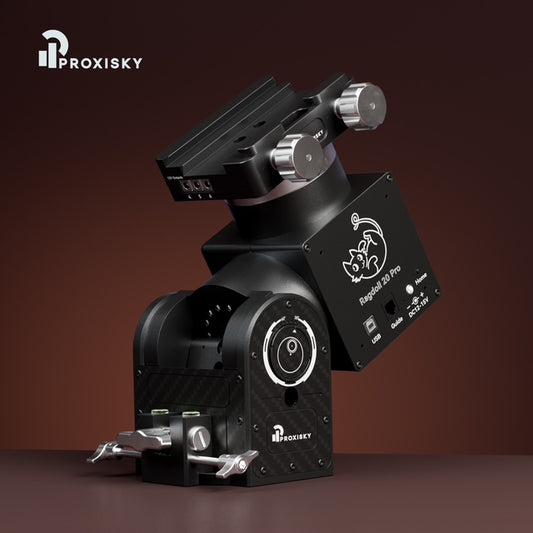 Proxisky robotic equatorial mount for astrophotography and precision telescope tracking