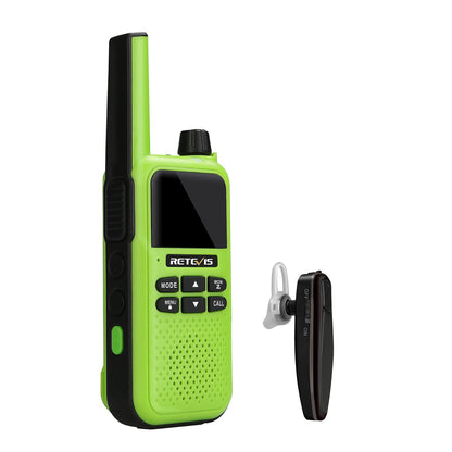 RA619 Bluetooth License-free PMR446 Two-way Radios x5.