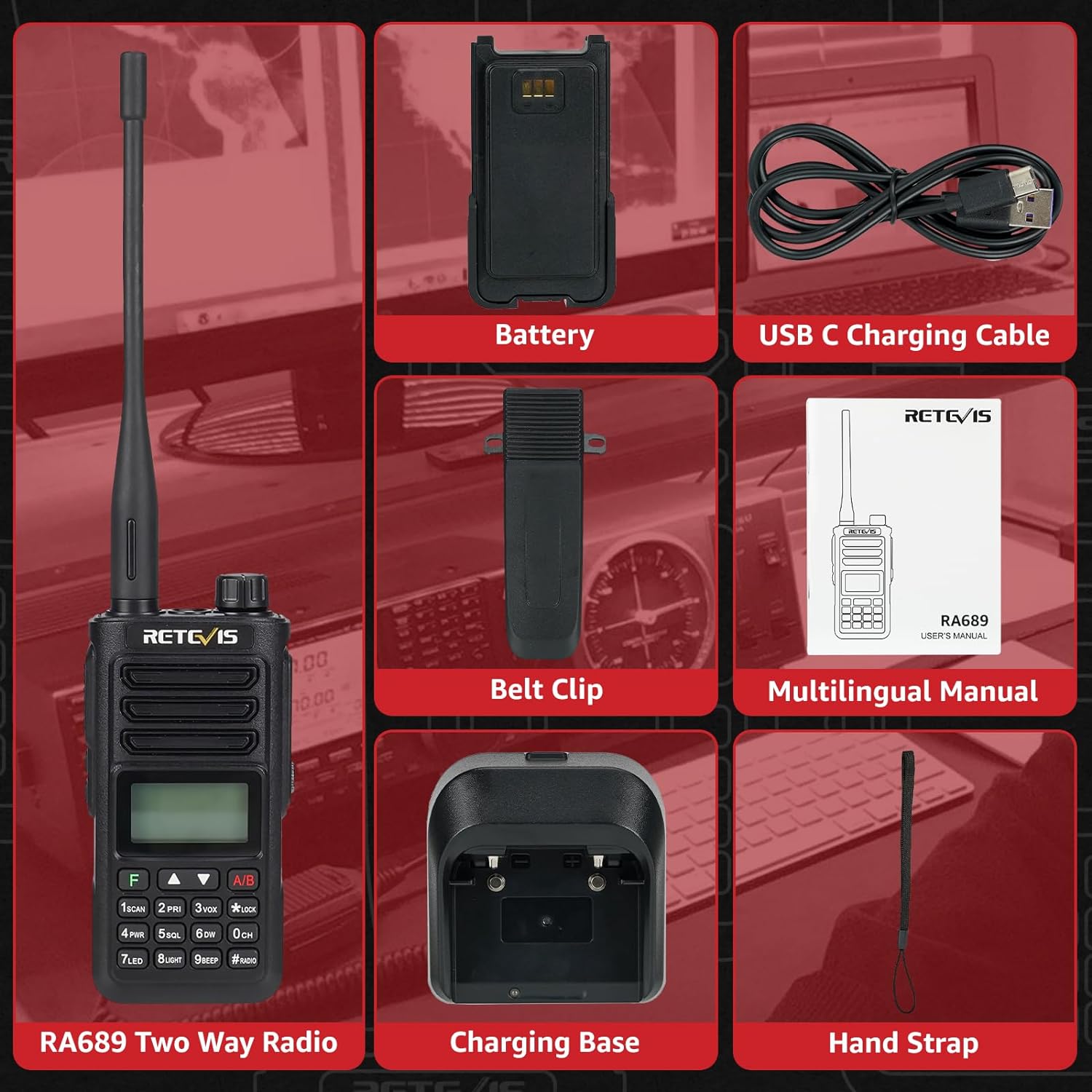 RA89 Dual Band Ham Radio