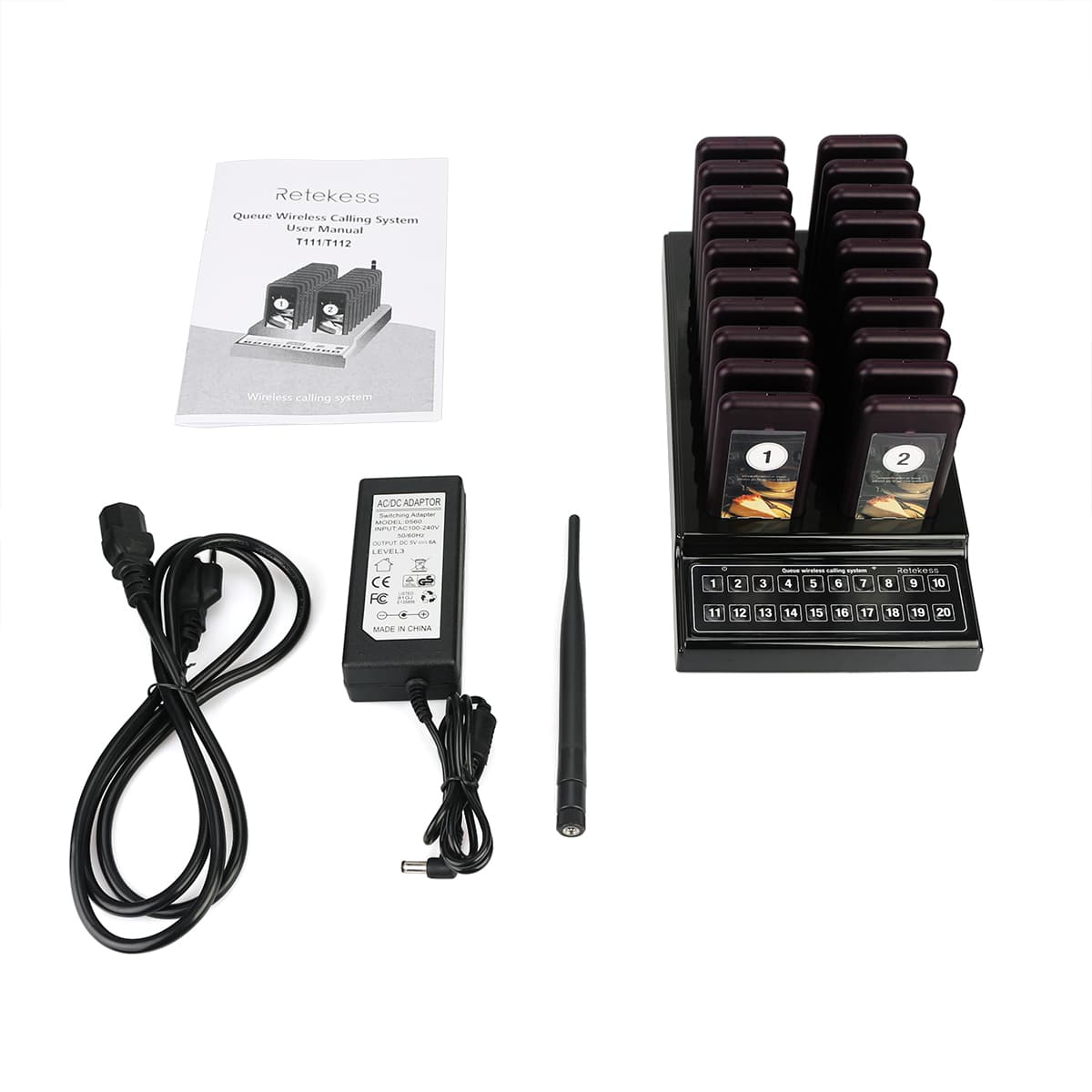 Retekess T111 Wireless Pager System – Dark Clear Skies UK