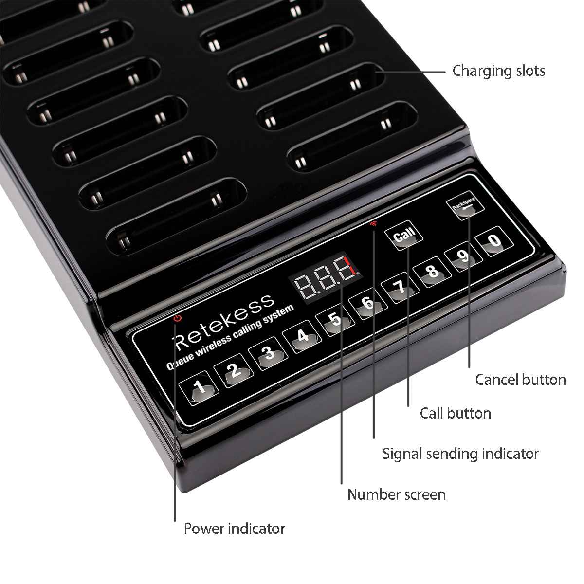 Retekess T112  Pager System - Dark Clear Skies 