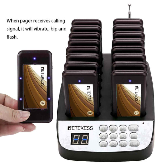 Retekess T113 Pager System – Dark Clear Skies UK