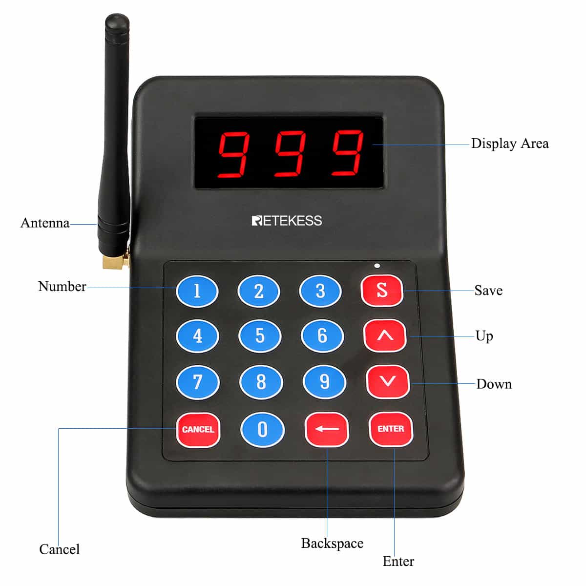Retekess T119 Restaurant Pager System