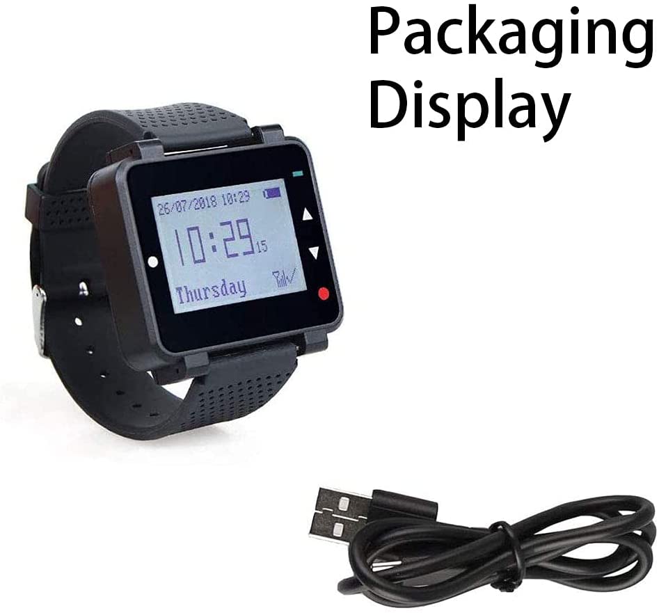 Wireless Waiter Watch Receiver System –Efficient Service Communication