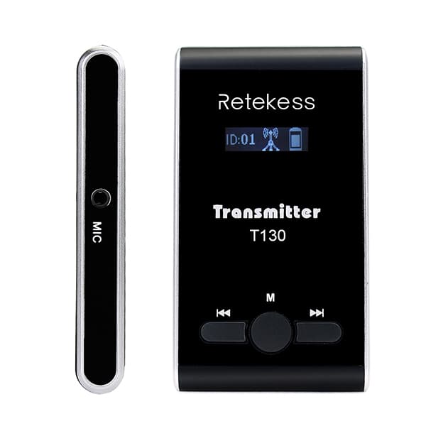Retekess T130 Tour Guide System Equipment For Group Translation