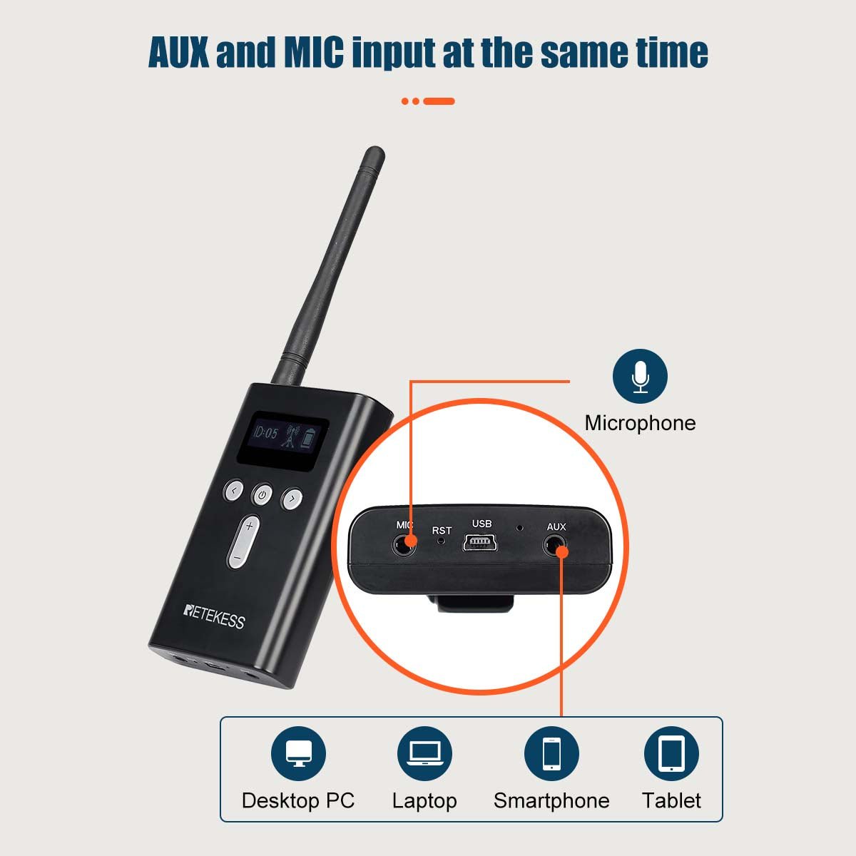 Retekess T130S T131S Interpretation Device