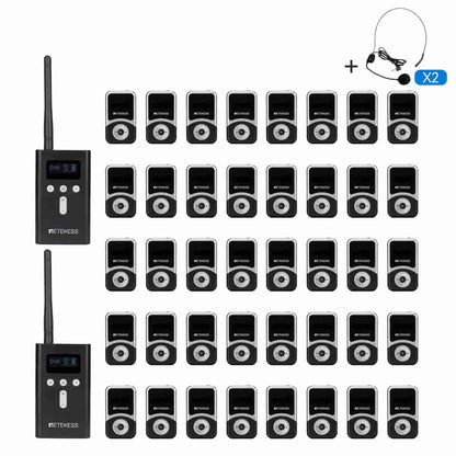 Retekess T130S T131S Interpretation Device 2TX+40RX