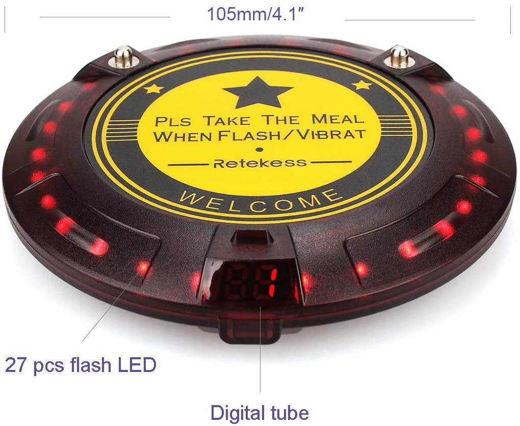 Retekess TD103 Restaurant Pager System.