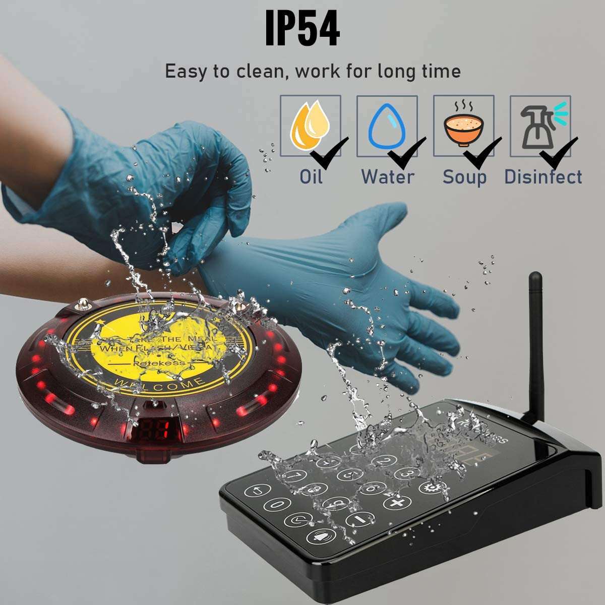 Retekess TD103 Restaurant Pager System.