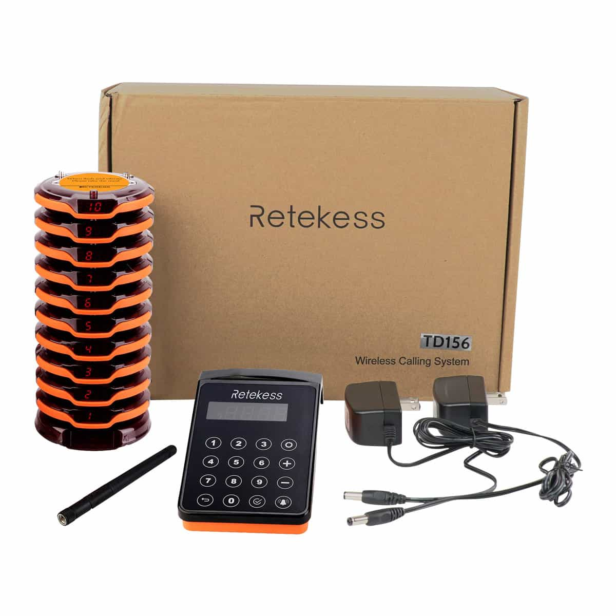 Retekess TD156 IP67 Waterproof and Long Range Pager System 800m