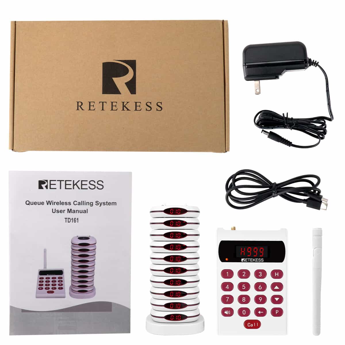 Retekess TD161 Wireless Pager System