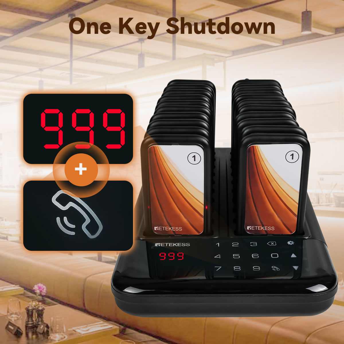 Retekess TD173 Pager System