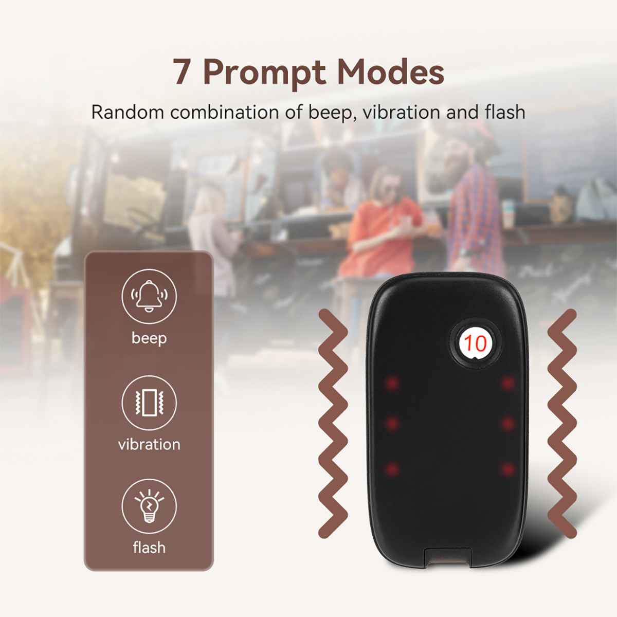 Retekess TD175S 10 Pagers – Dark Clear Skies UK