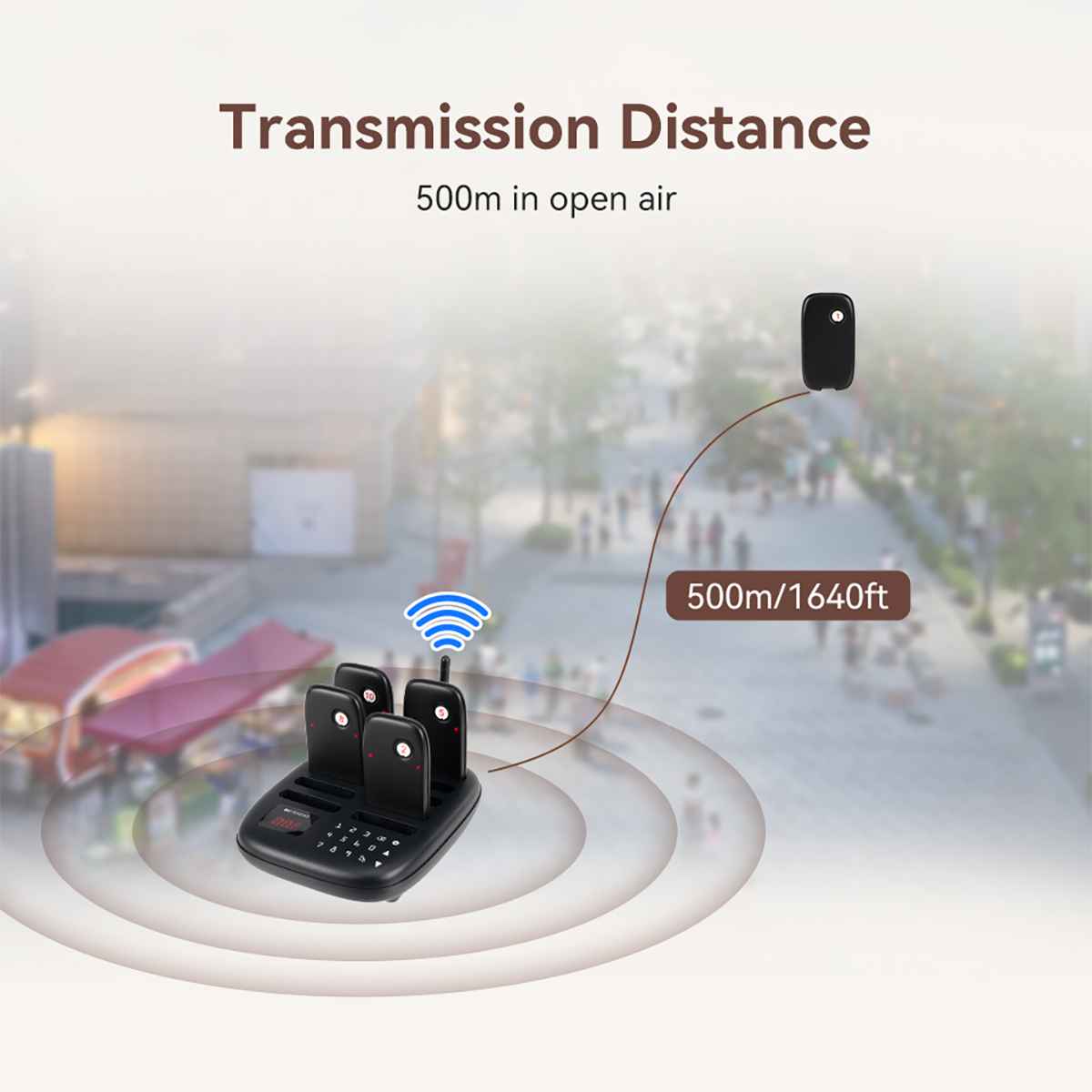 Retekess TD175S 10 Pagers – Dark Clear Skies UK