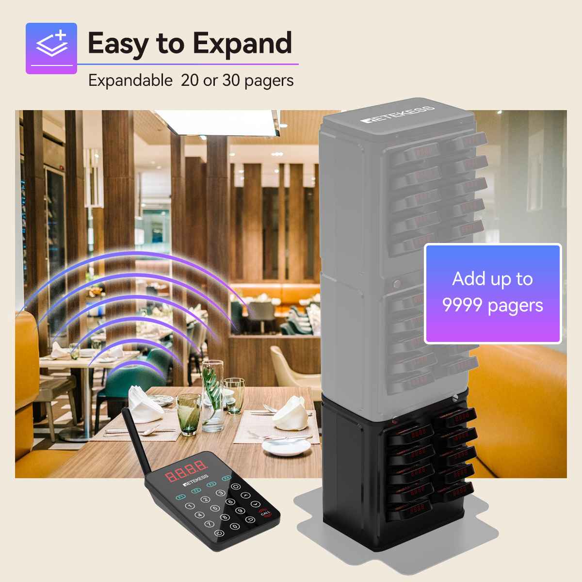 Retekess TD177 Paging System
