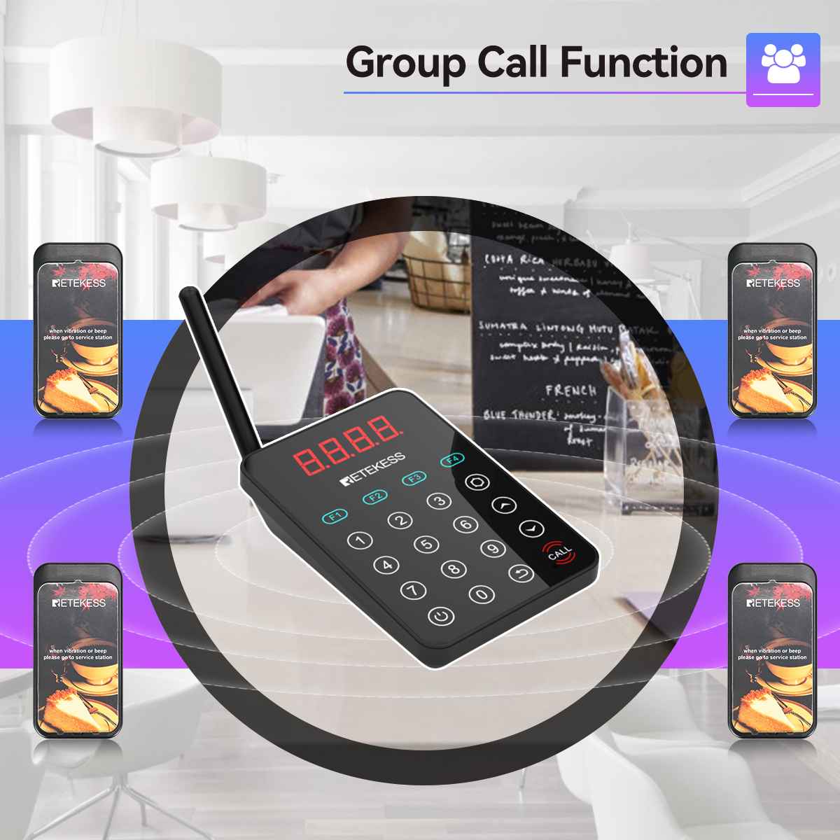 Retekess TD177 Paging System