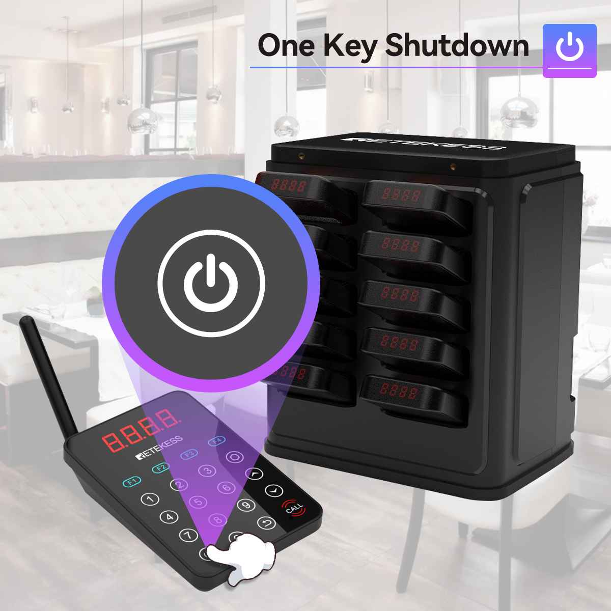 Retekess TD177 Paging System – Dark Clear Skies UK