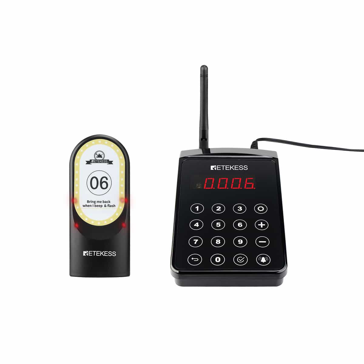 Retekess TD184 Long Range Guest Pager System for Restaurants