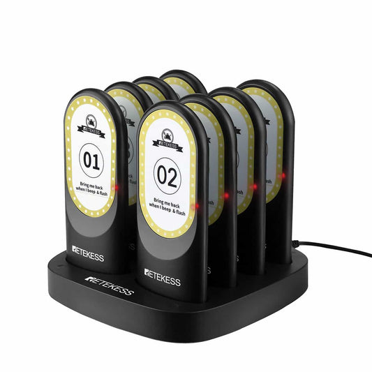 Retekess TD184 Long Range Guest Pager System for Restaurants