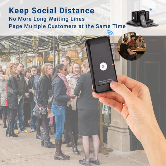 Retekess Tera Restaurant Pager System.