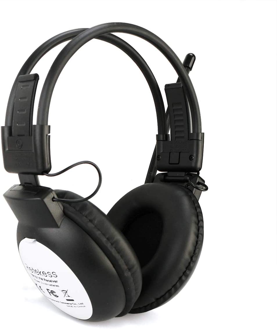 Retekess TR101 Headphone Radio, FM Radio Foldable Lightweight Headphones.