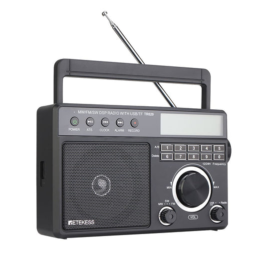 Retekess TR629 FM MW AM 3 Band Radio