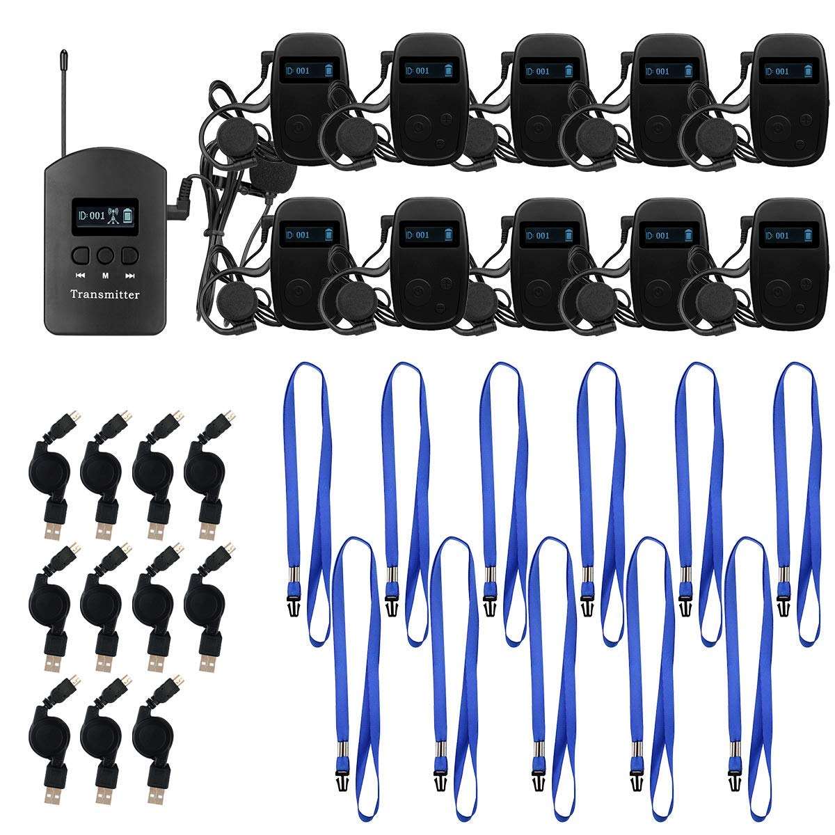 Retekess TT103 Wireless Tour Guide System Translation System