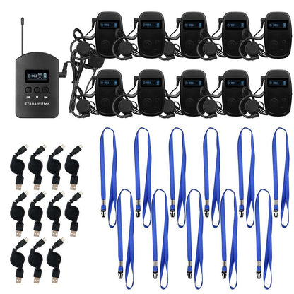 Retekess TT103 Wireless Tour Guide System Translation System