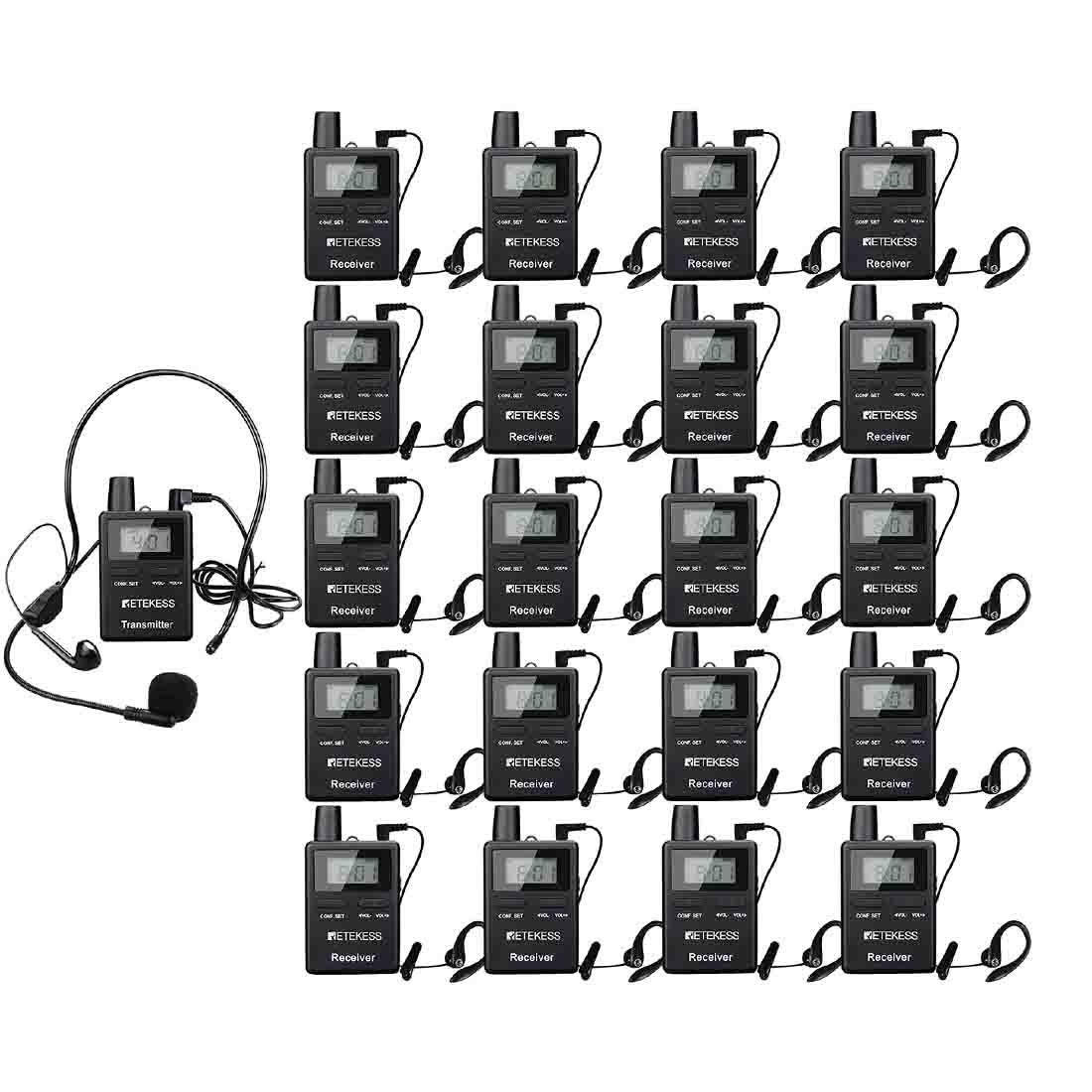 Retekess TT109 Long Range Tour Guide System