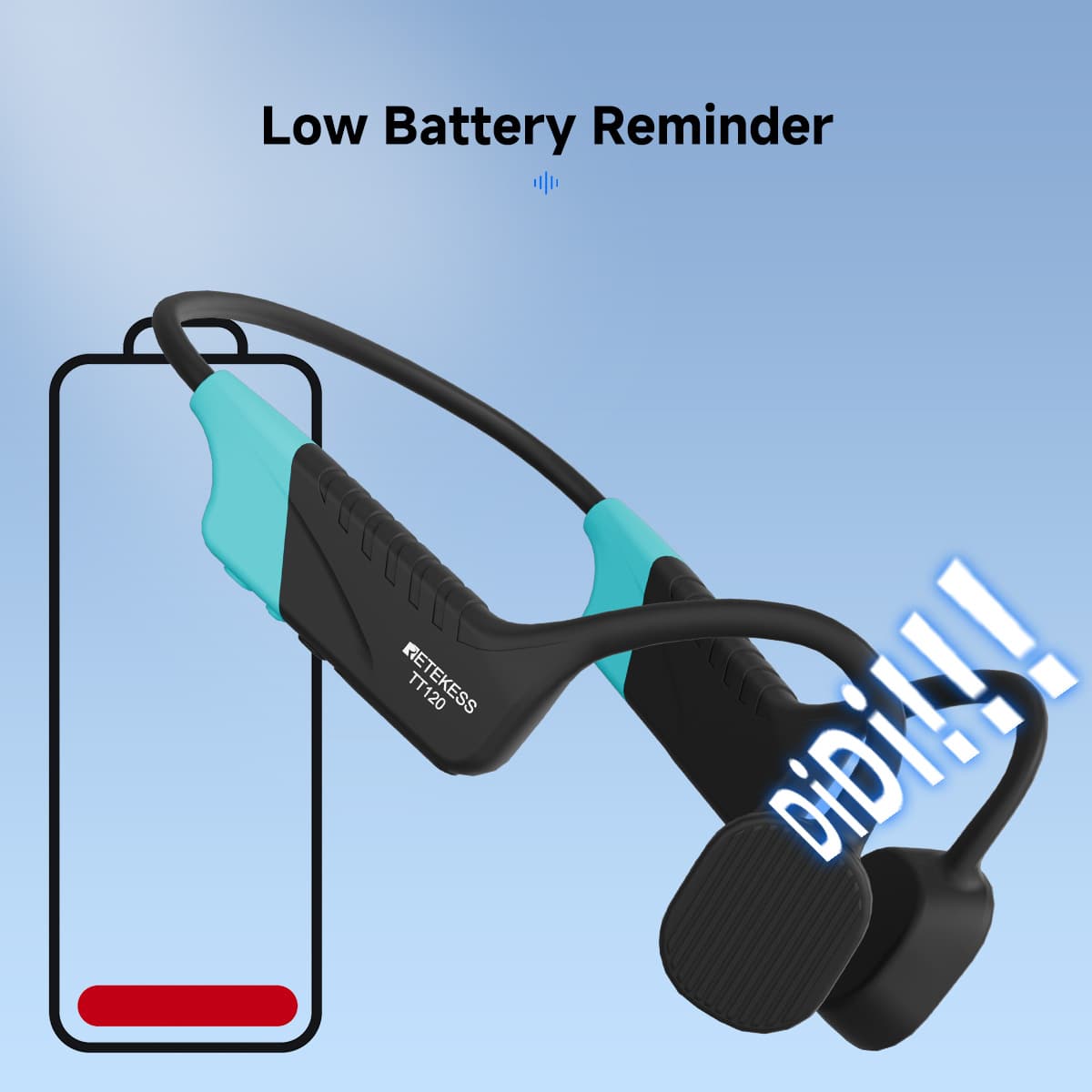 Retekess TT120 Waterproof Tour Guide System IP68 – Dark Clear Skies UK